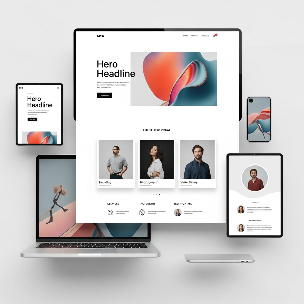 Creative Studio Website Example